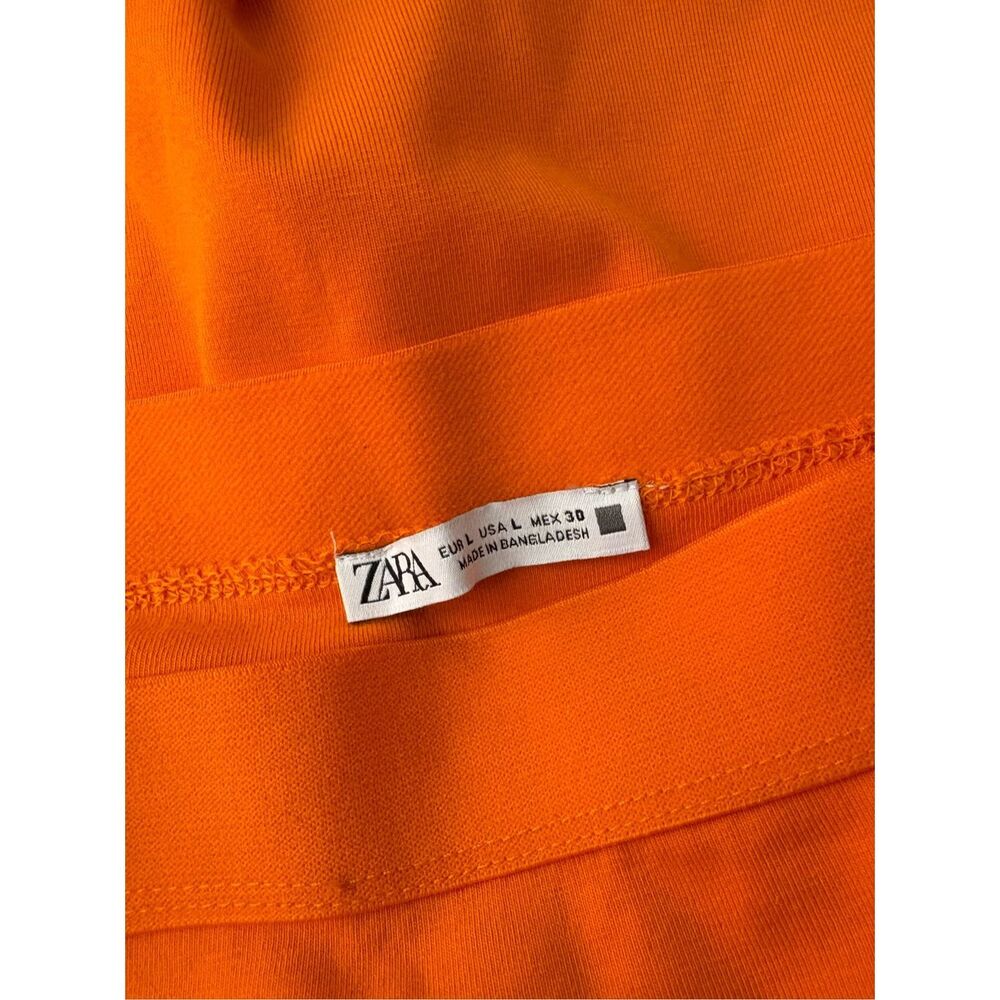 Zara orange bodycon skirt size L - Picture 7 of 7